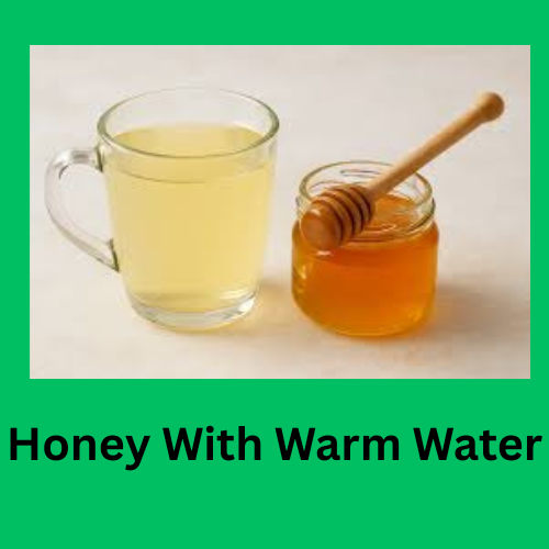 honey with warm water