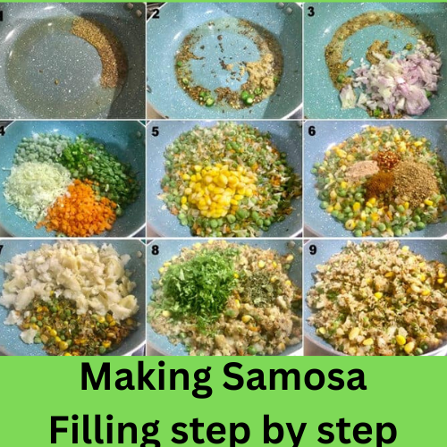 Samosa Filling Step by Step