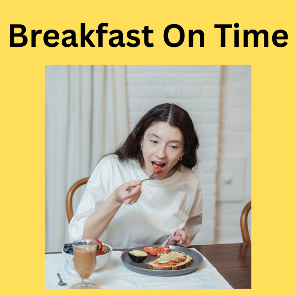 Moms Ko time par breakfast lena chahiye