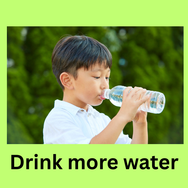drink more water