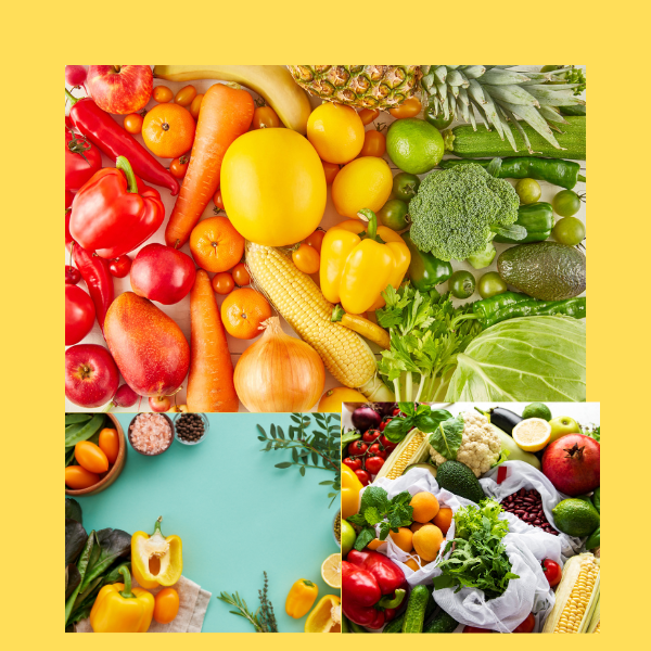 Hari sabjiyan aur fruits