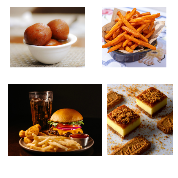 Fried and bakery items jo apki calories ko bada de